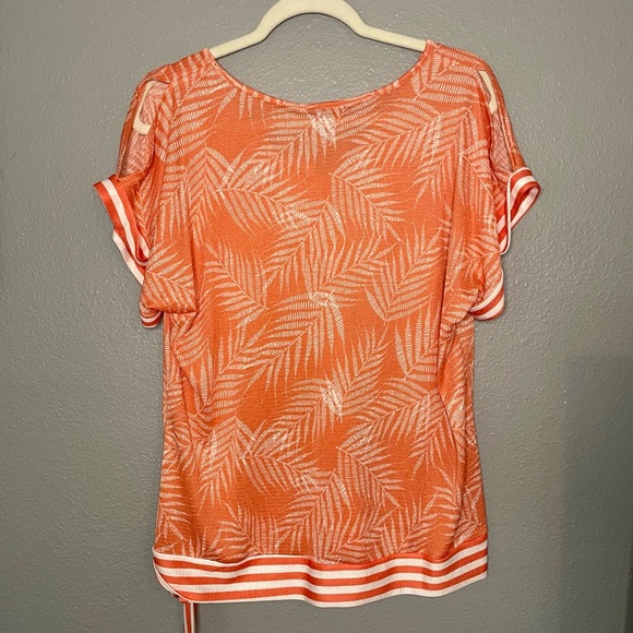 Tropical Print Top - Picture 4 of 6